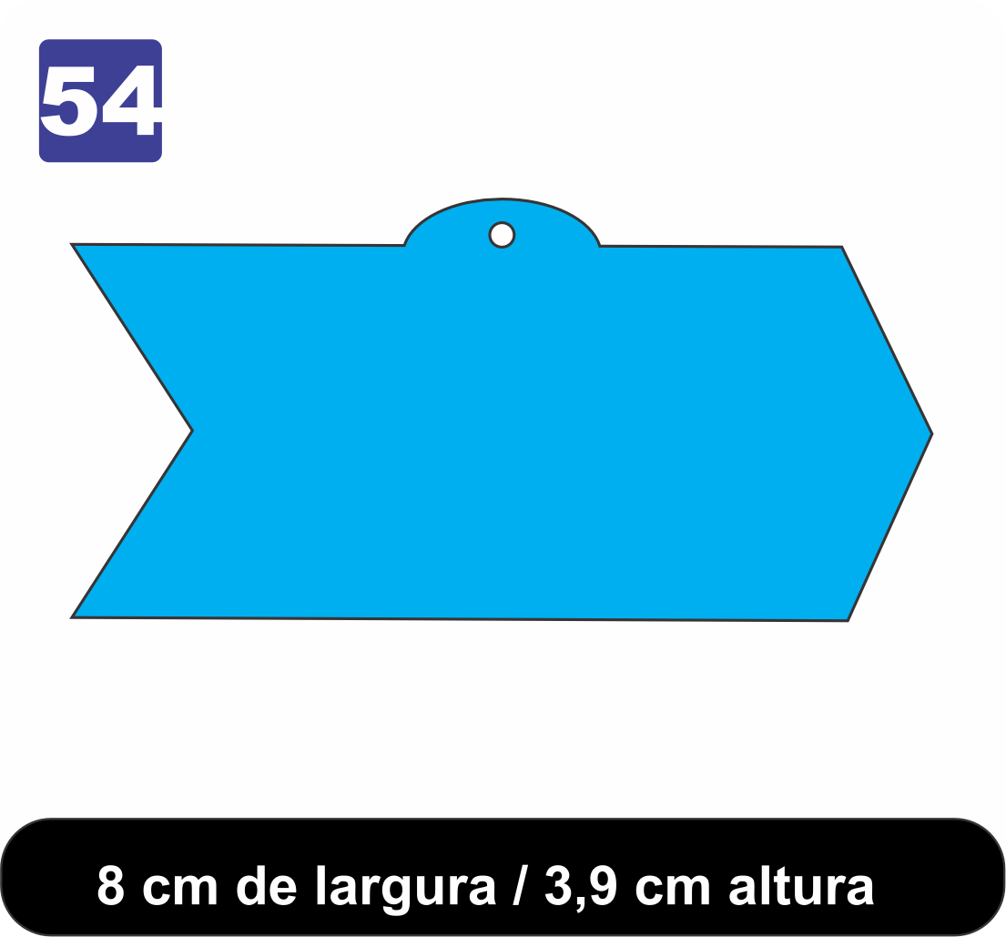 Placa - Modelo 54